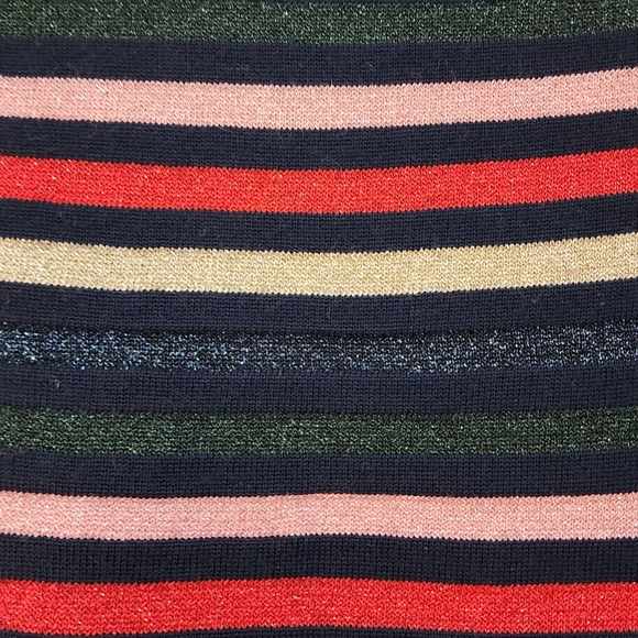 NWT Boden Striped and Sparkly Sweater Jumper Women's Size L - Picture 8 of 8